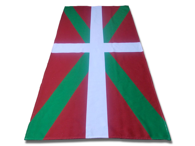 Serviette de plage basque