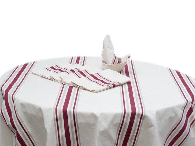 Nappe basque  Sokoa 2 m et 6 serviettes